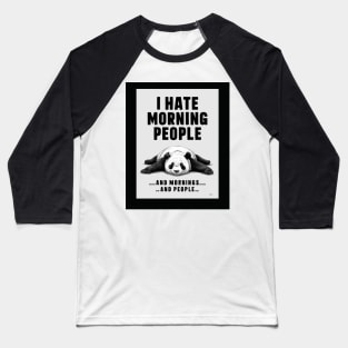 mornings people Baseball T-Shirt